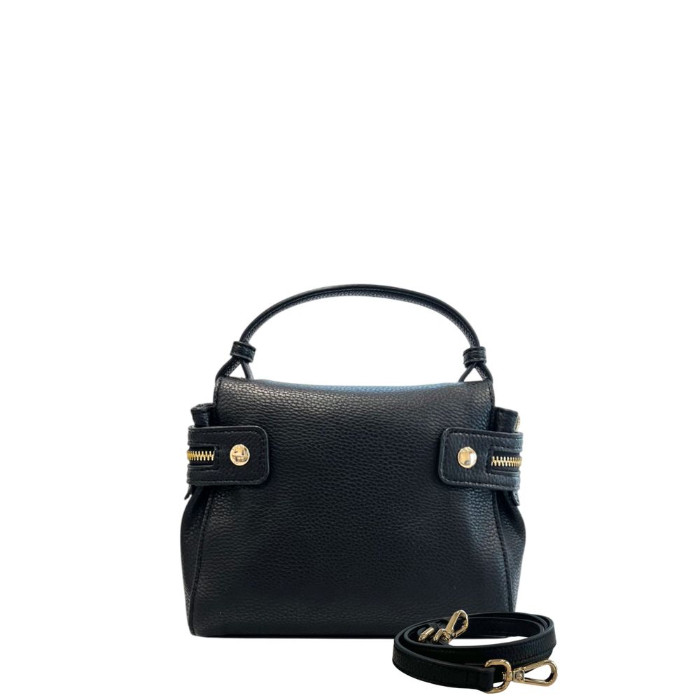 Twinset Black PU Women's Handbag | Regal Royce