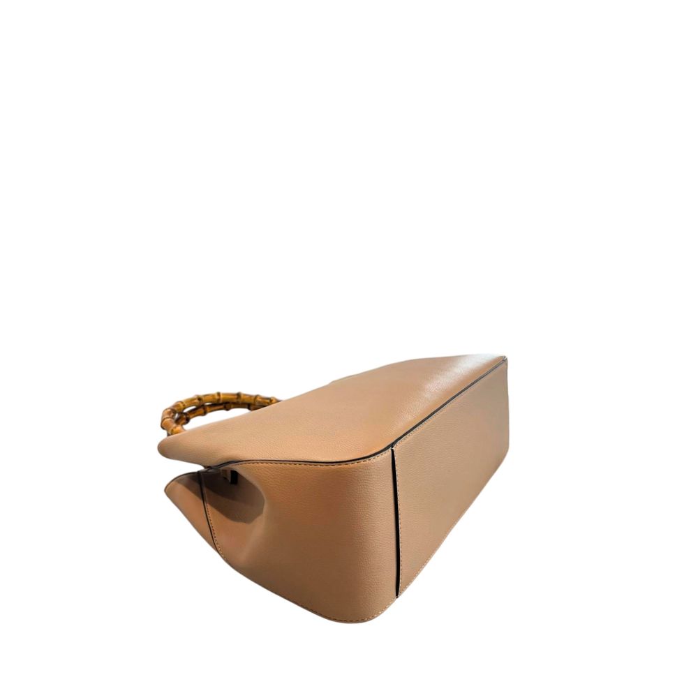 Twinset Brown PU Women Handbag | Regal Royce