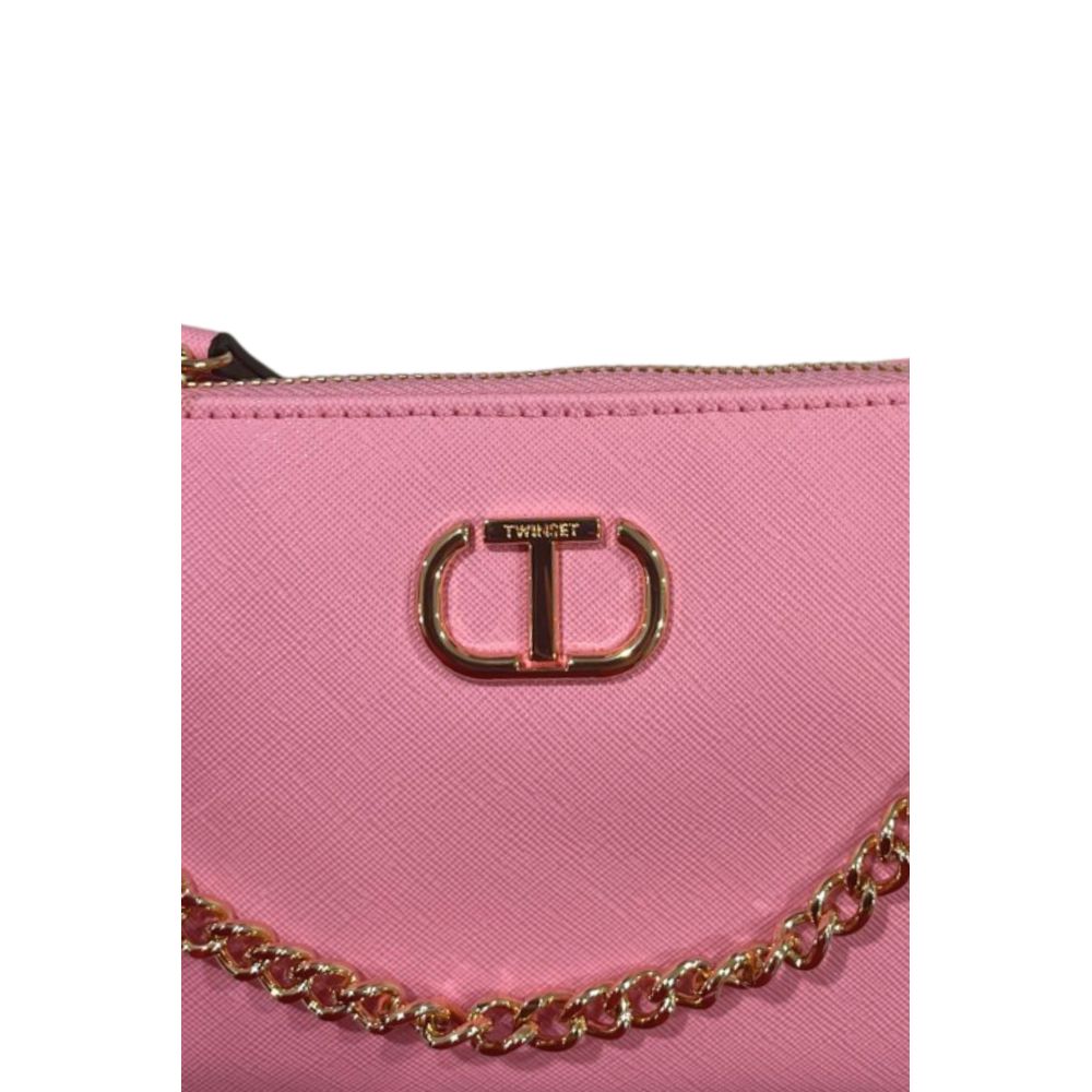 Twinset White PU Women Handbag | Regal Royce