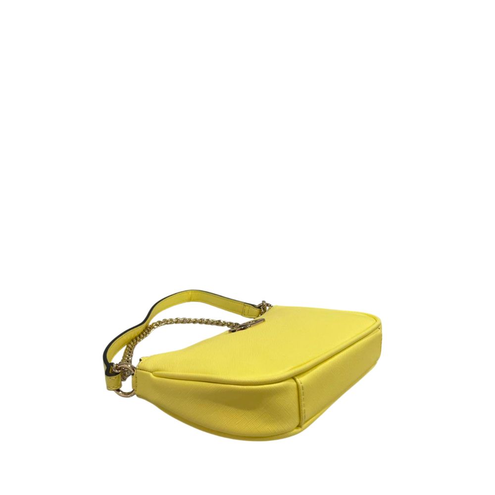 Twinset Yellow PU Women Shoulder Bag | Regal Royce