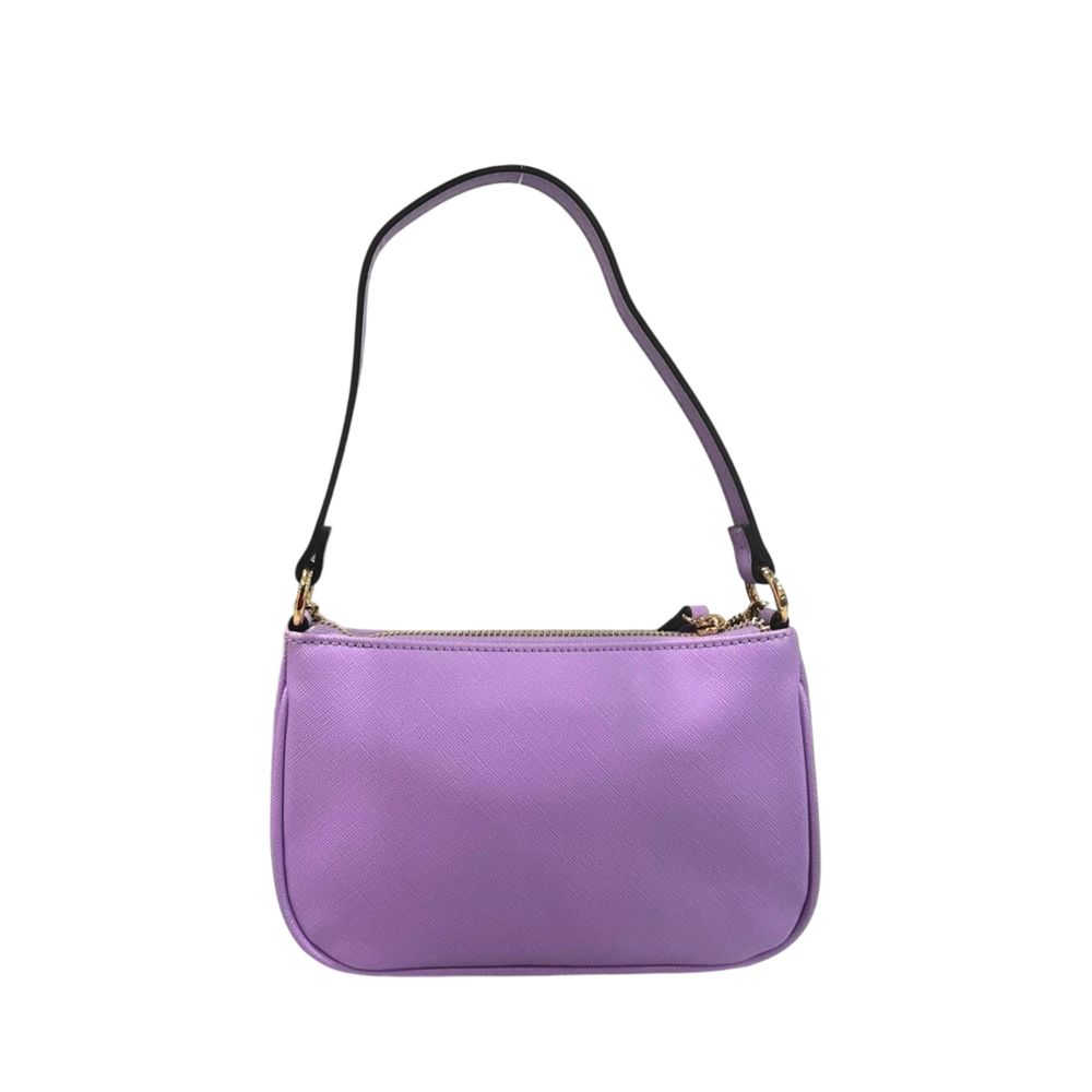 Twinset Purple PU Women Shoulder Bag | Regal Royce