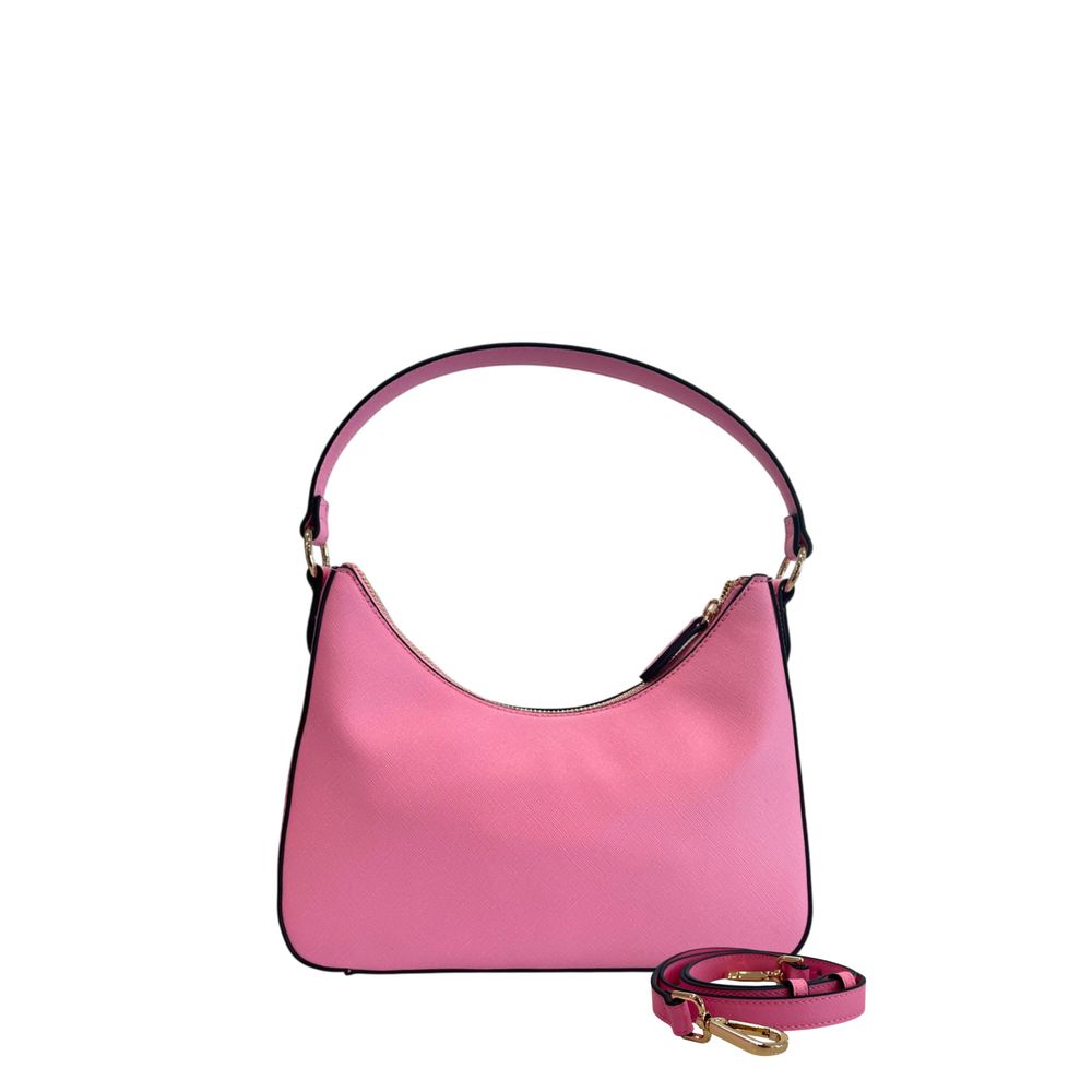 Twinset Pink PU Women Shoulder Bag | Regal Royce