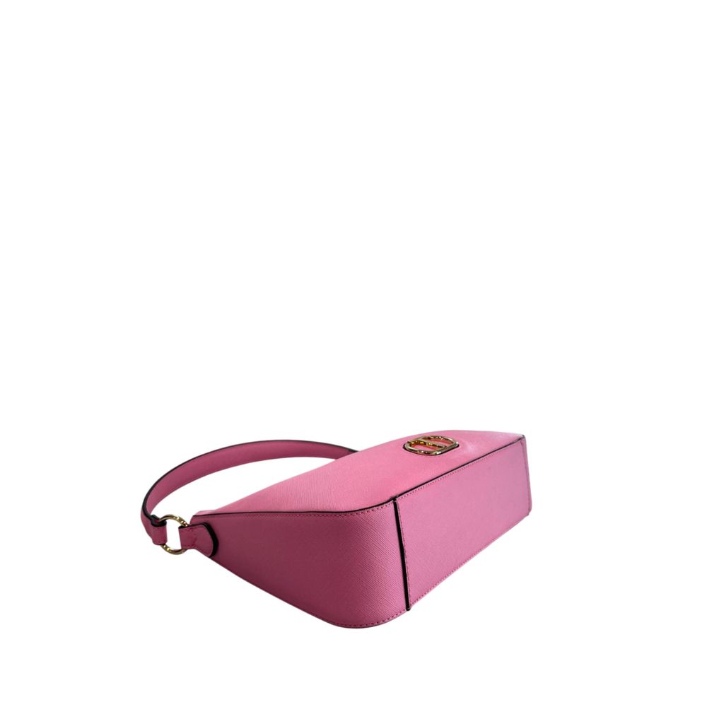 Twinset Pink PU Women Shoulder Bag | Regal Royce