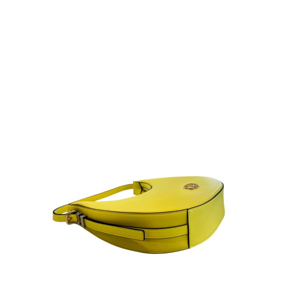 Twinset Yellow PU Women Shoulder Bag | Regal Royce