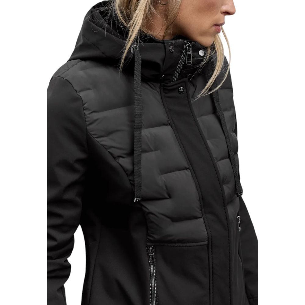 Street One Black Polyester Coat | Regal Royce