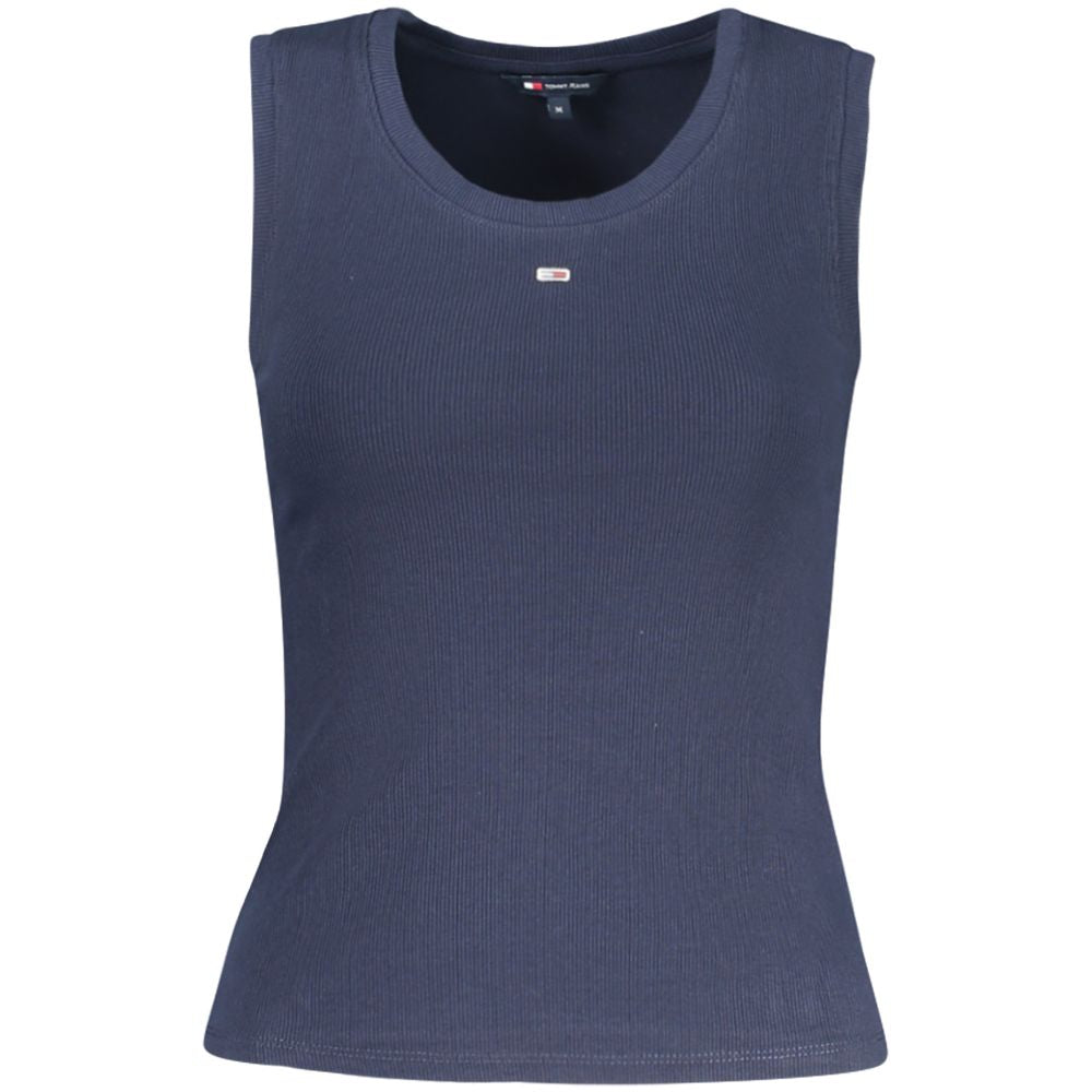 Tommy Hilfiger Blue Cotton Women's Tank Top | Regal Royce