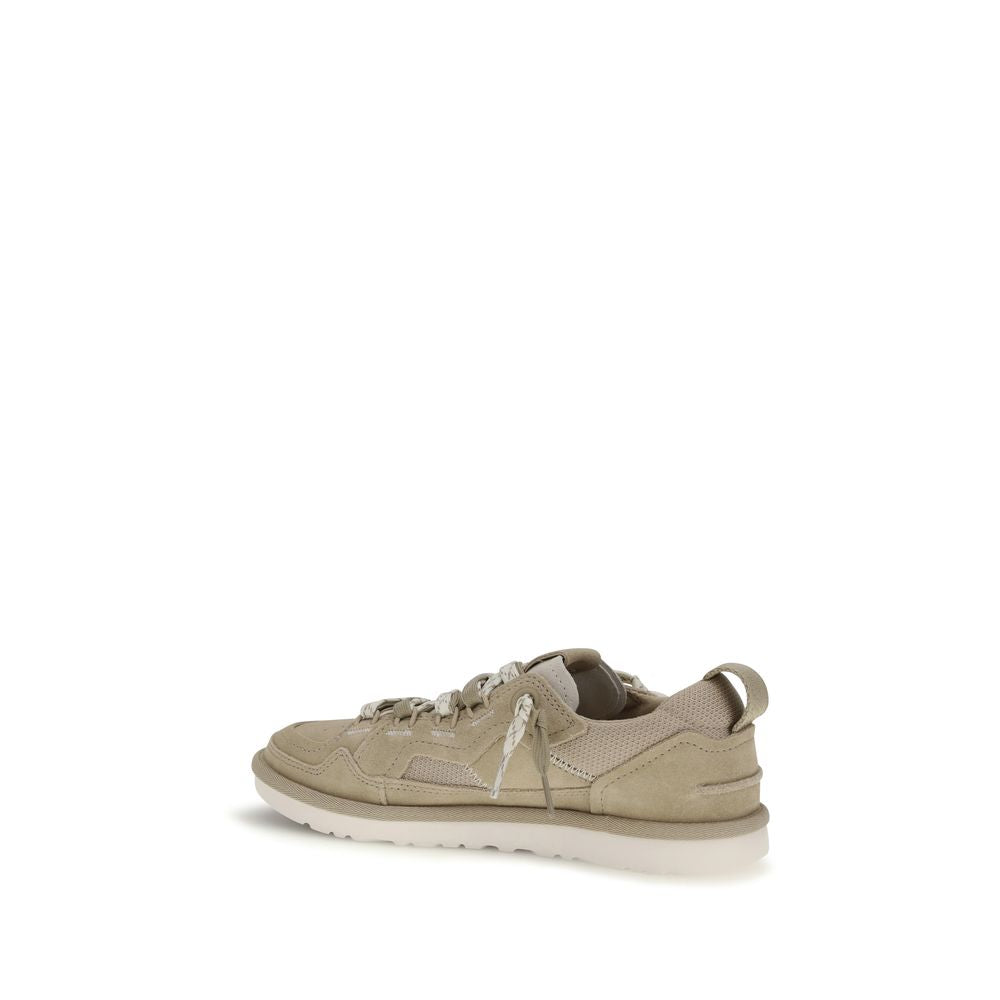 UGG Beige Calf Leather Bos Taurus Sneakers | Regal Royce