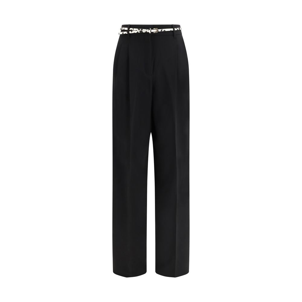 Max Mara Black Triacetate Casual Pants | Regal Royce