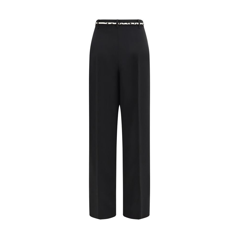 Max Mara Black Triacetate Casual Pants | Regal Royce