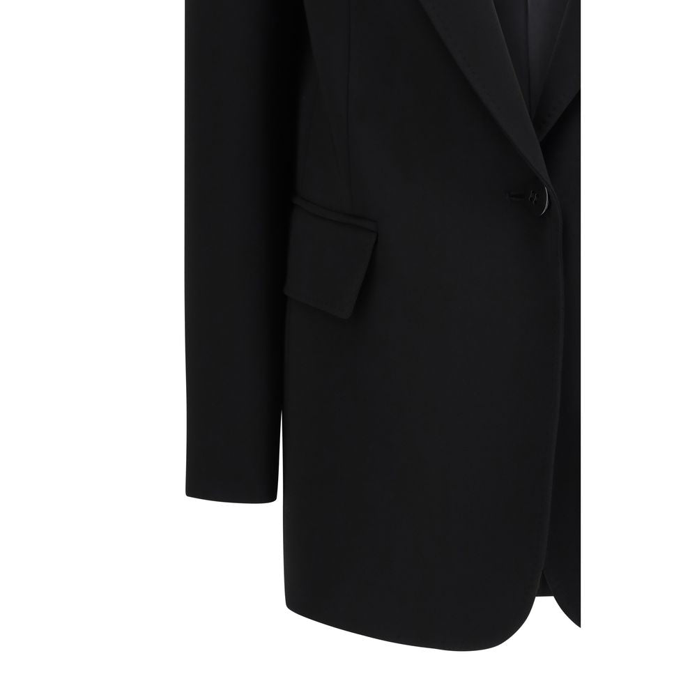 Max Mara Black Triacetate Blazer | Regal Royce