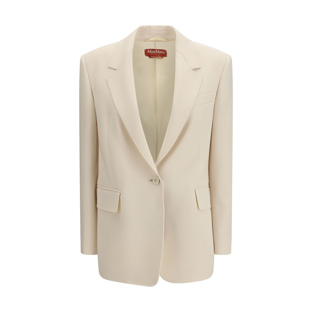 Max Mara Beige Triacetate Blazer | Regal Royce