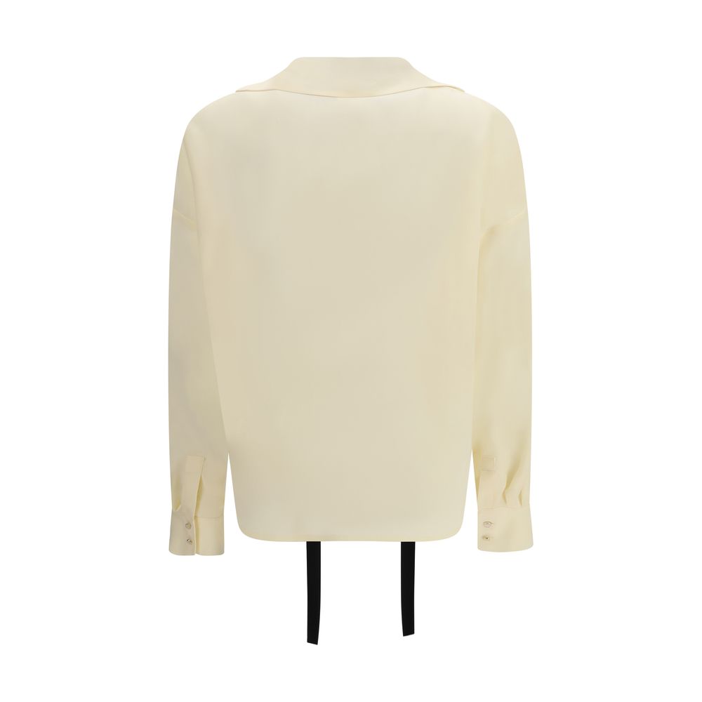 Max Mara Beige Silk Blouse | Regal Royce