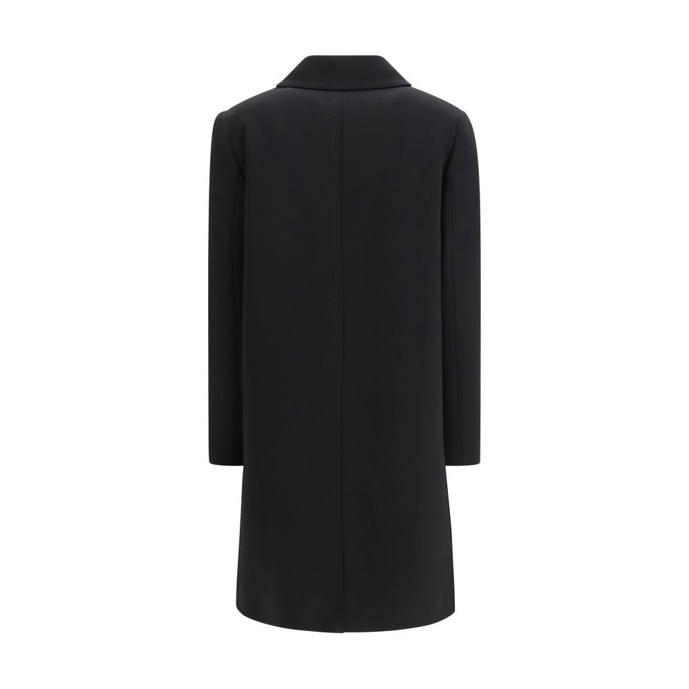 Max Mara Black Triacetate Coat | Regal Royce