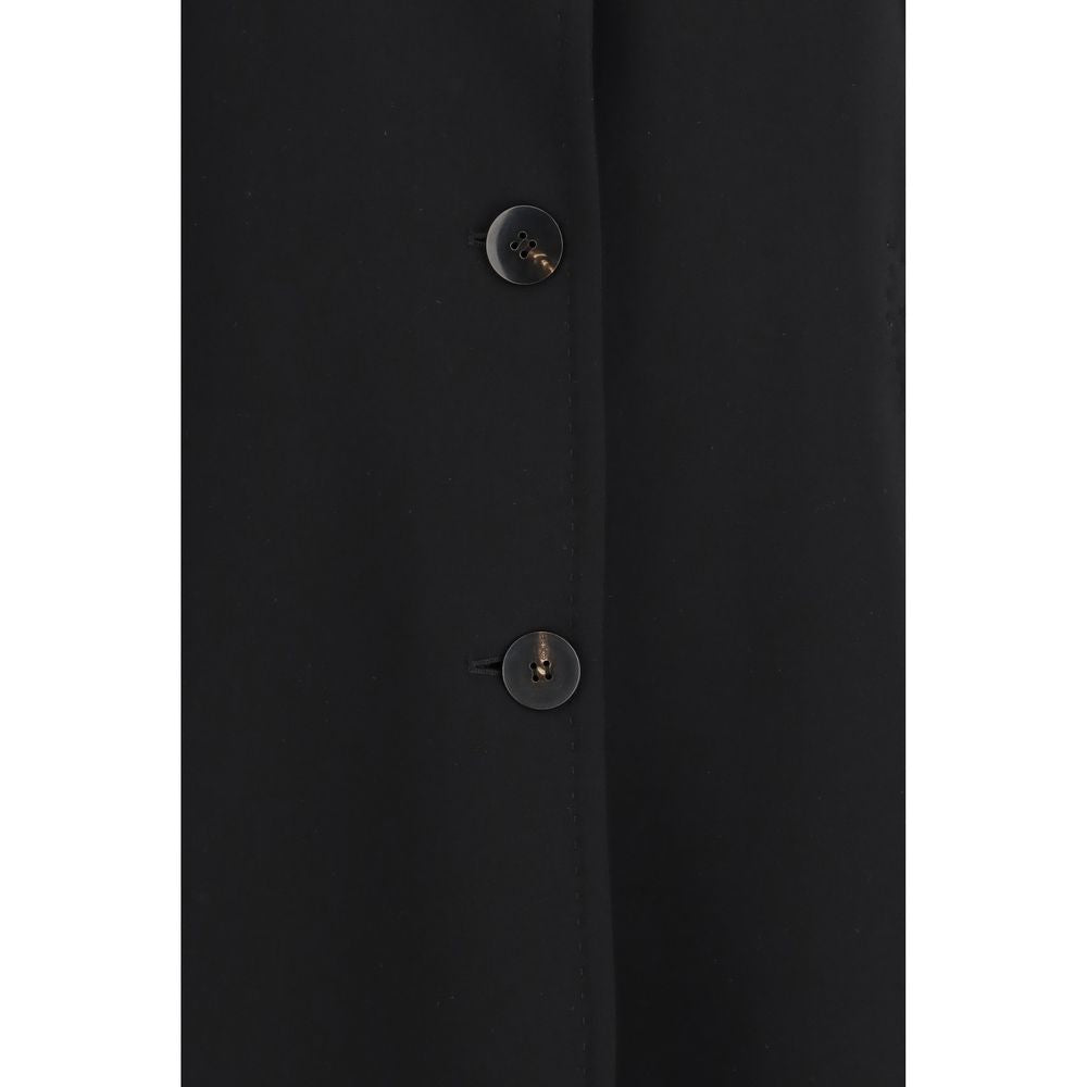Max Mara Black Triacetate Coat | Regal Royce