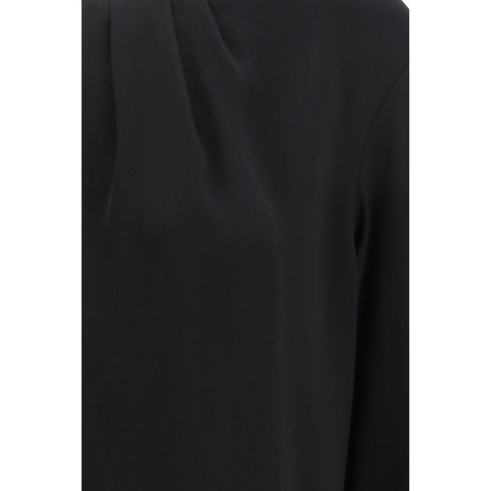 Max Mara Black Triacetate Blouse | Regal Royce