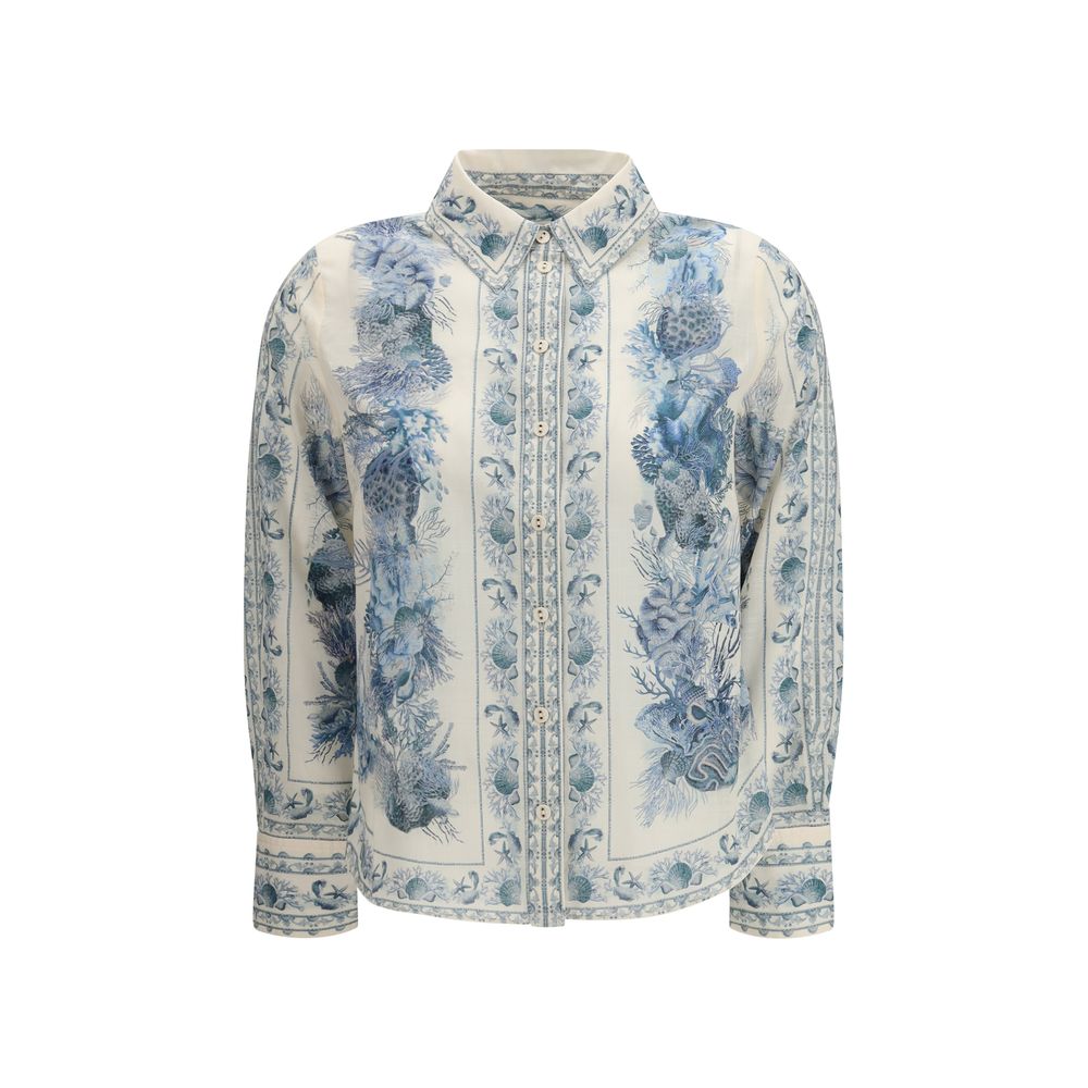 Zimmermann Multicolor Cotton Pattern Shirt | Regal Royce