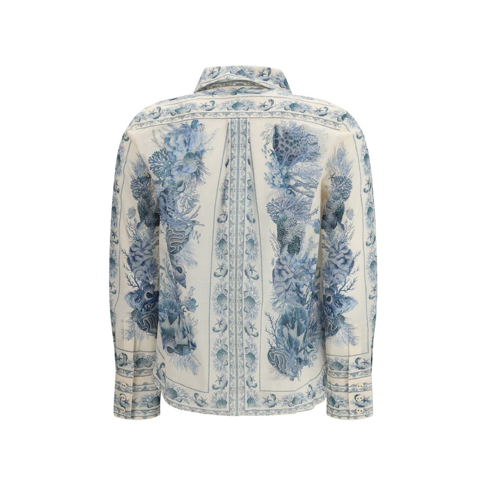Zimmermann Multicolor Cotton Pattern Shirt | Regal Royce