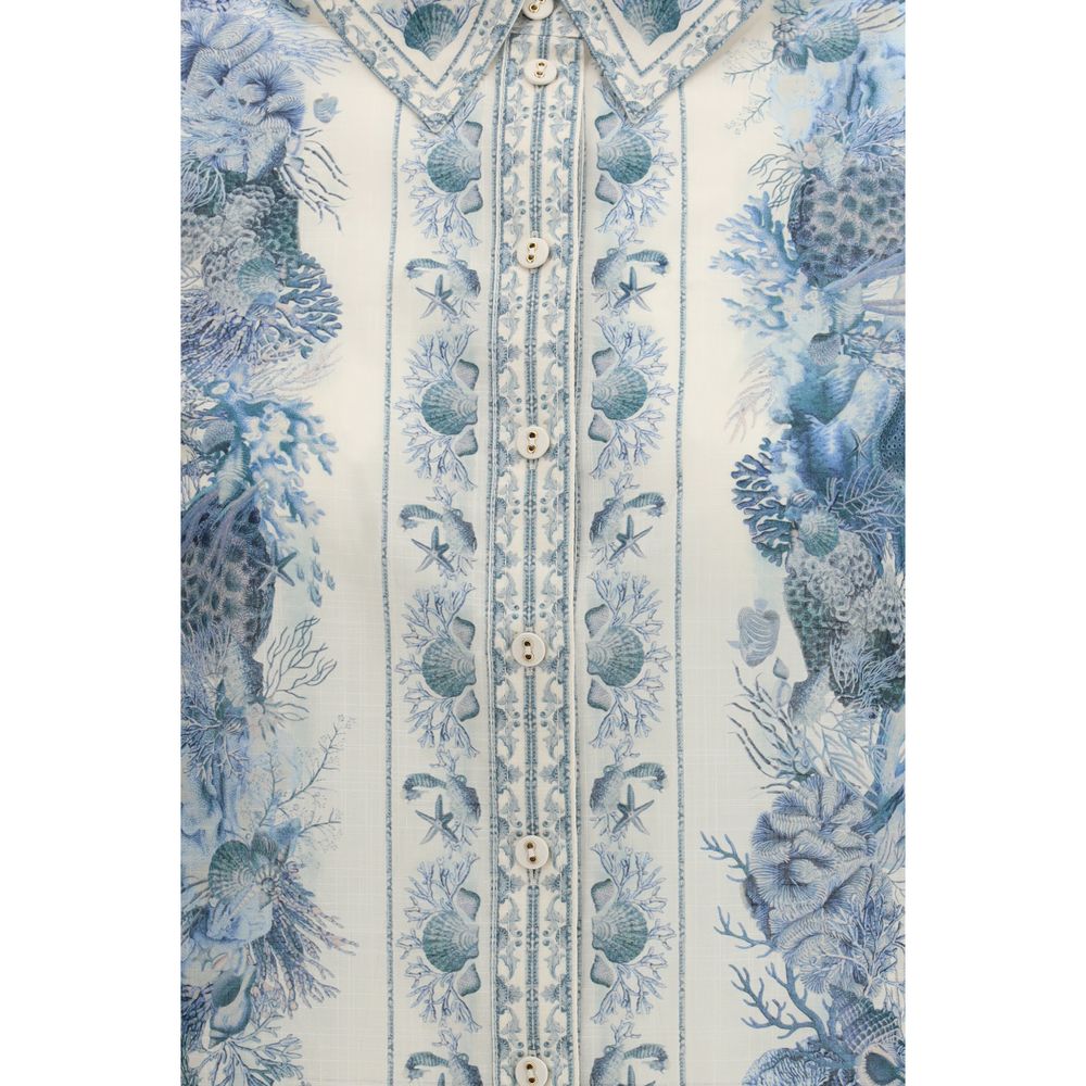 Zimmermann Multicolor Cotton Pattern Shirt | Regal Royce