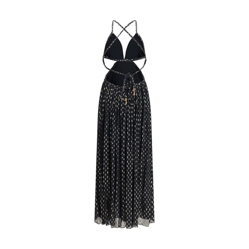 Zimmermann Black Viscose Long Dress | Regal Royce