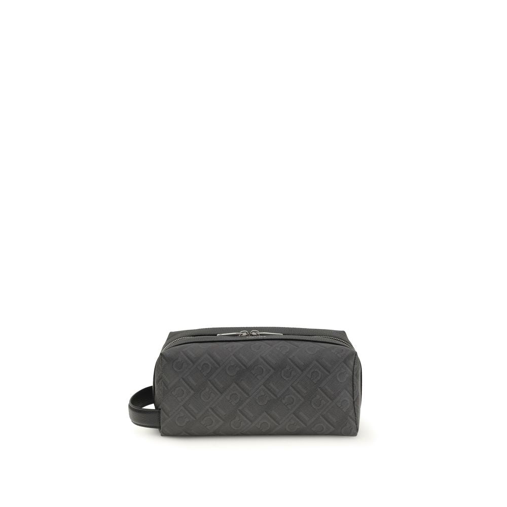 Ferragamo Black Calf Leather Bos Taurus Other Accessories | Regal Royce