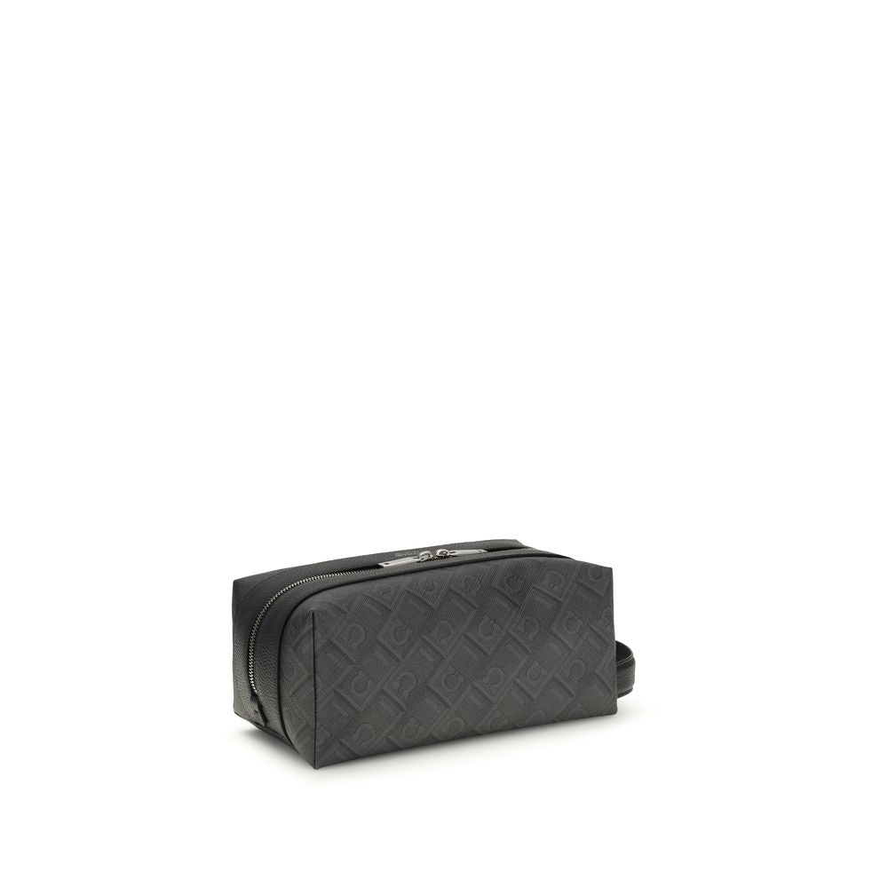 Ferragamo Black Calf Leather Bos Taurus Other Accessories | Regal Royce