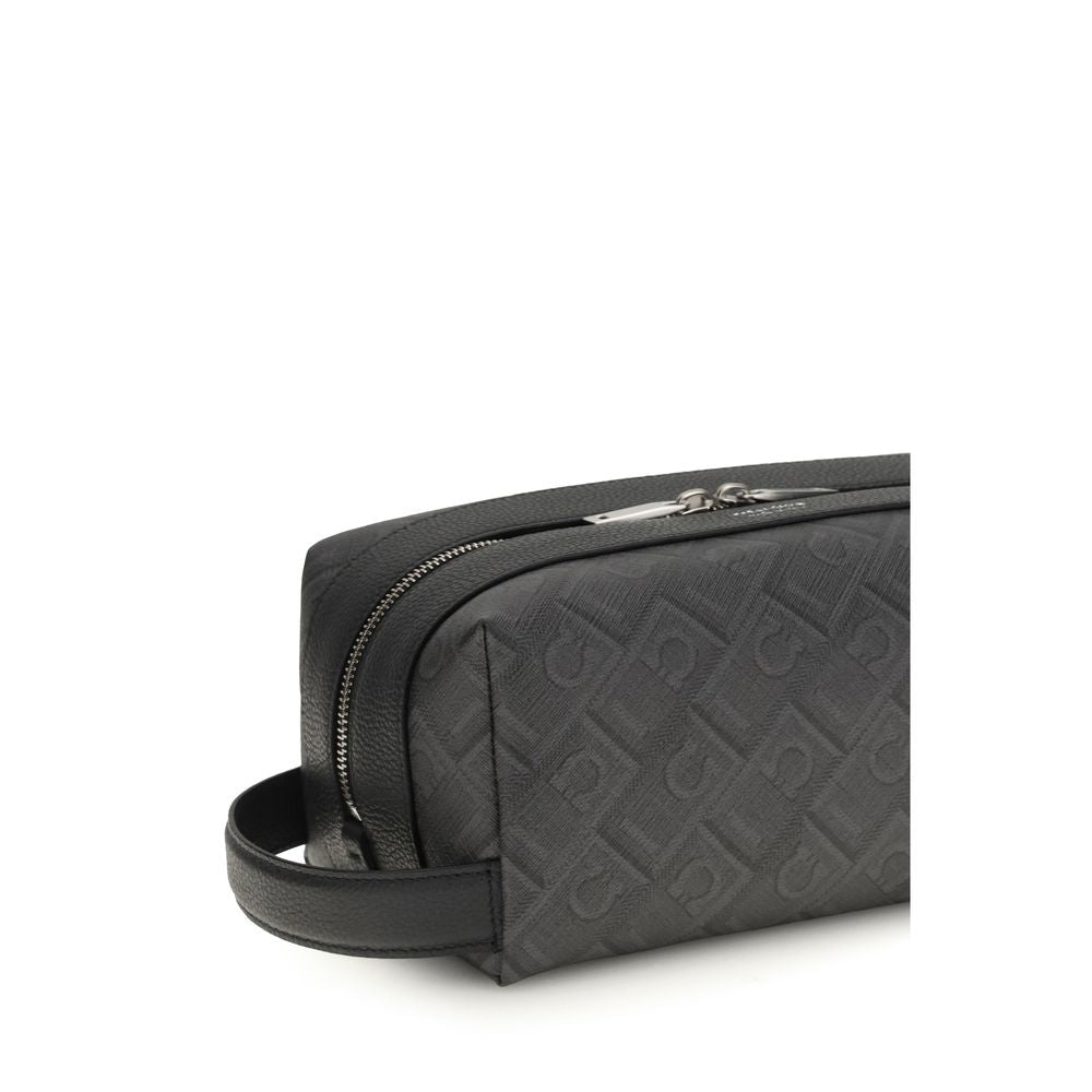 Ferragamo Black Calf Leather Bos Taurus Other Accessories | Regal Royce