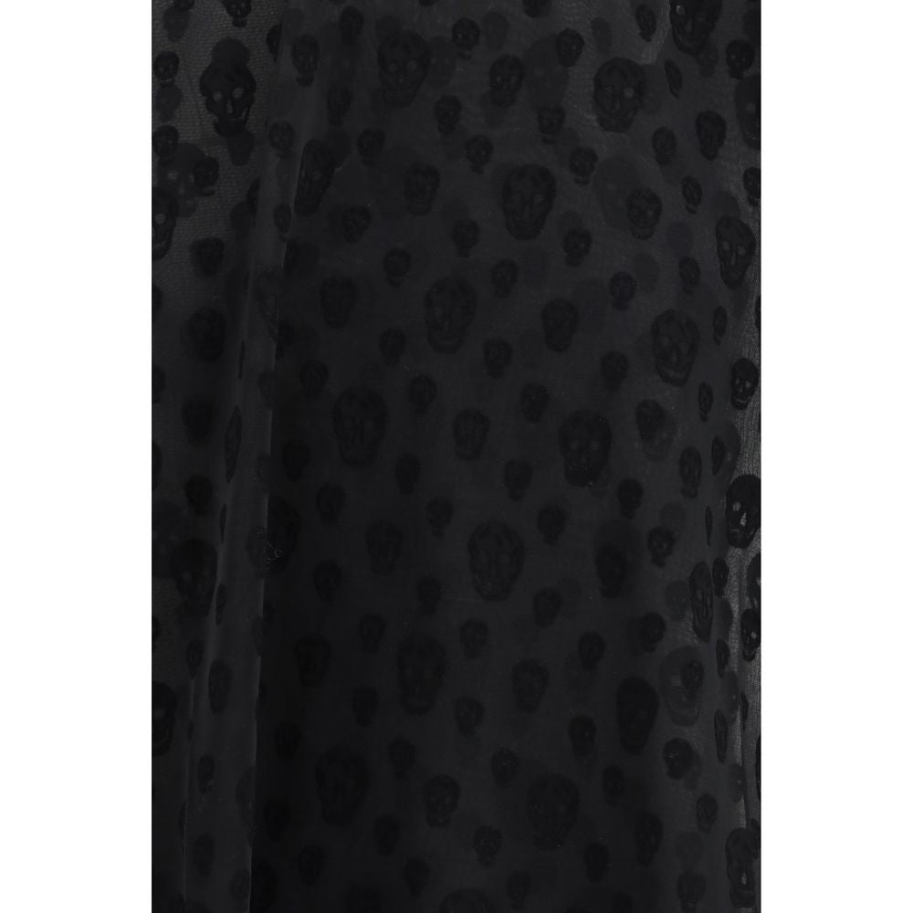 Alexander McQueen Black Polyamide T-Shirt | Regal Royce