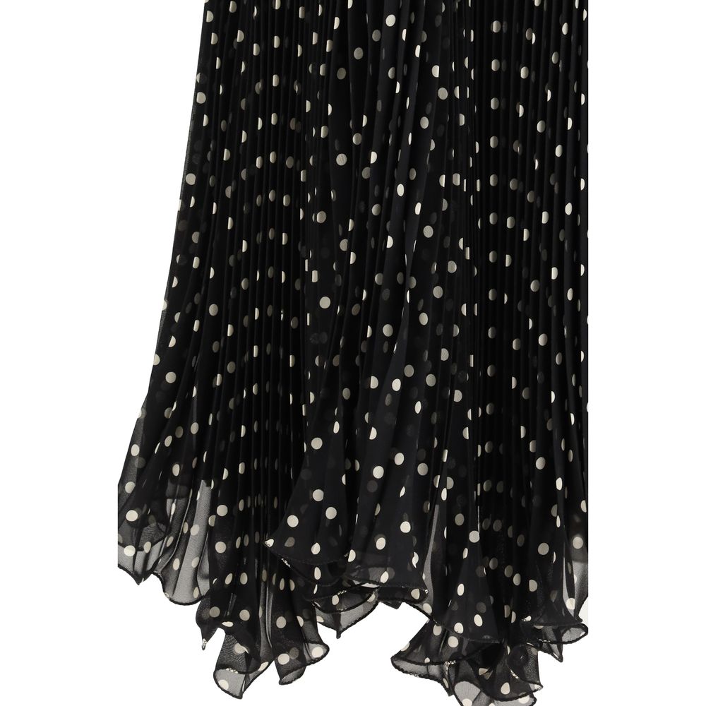 Valentino Black Viscose Midi Skirt | Regal Royce