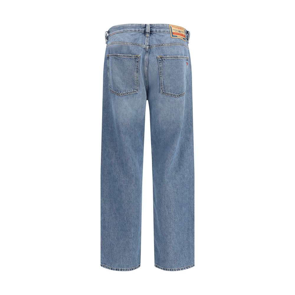 Diesel Blue Cotton Relaxed Fit Jeans | Regal Royce