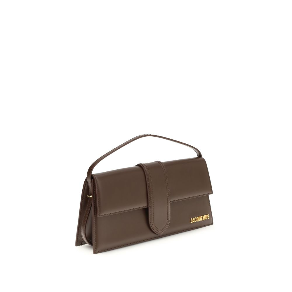 Jacquemus Brown Calf Leather Bos Taurus Shoulder Bag | Regal Royce