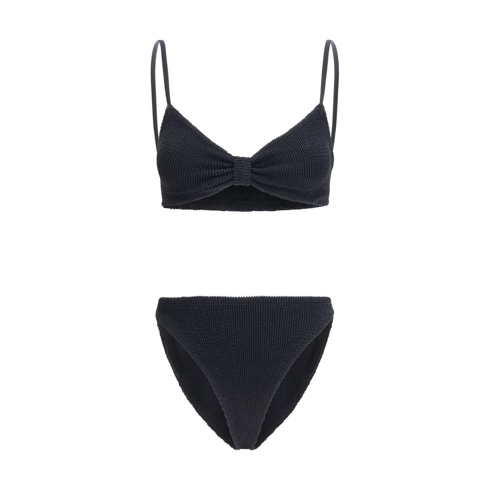 Hunza G Black Polyamide Bikini | Regal Royce