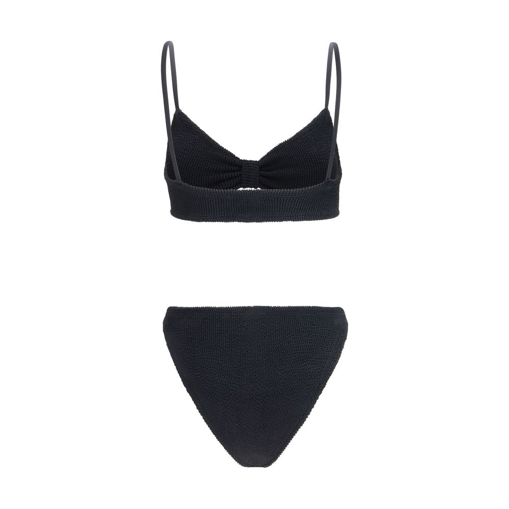 Hunza G Black Polyamide Bikini | Regal Royce