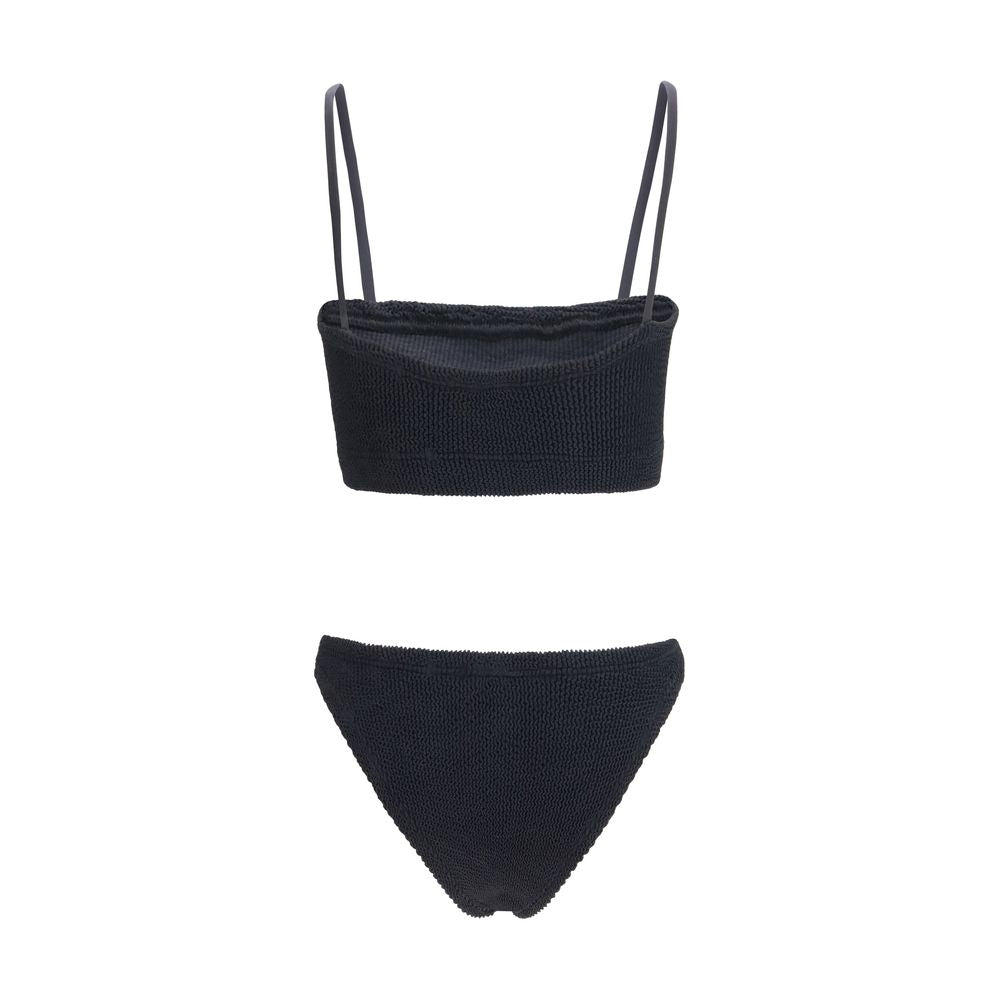 Hunza G Black Polyamide Bikini | Regal Royce