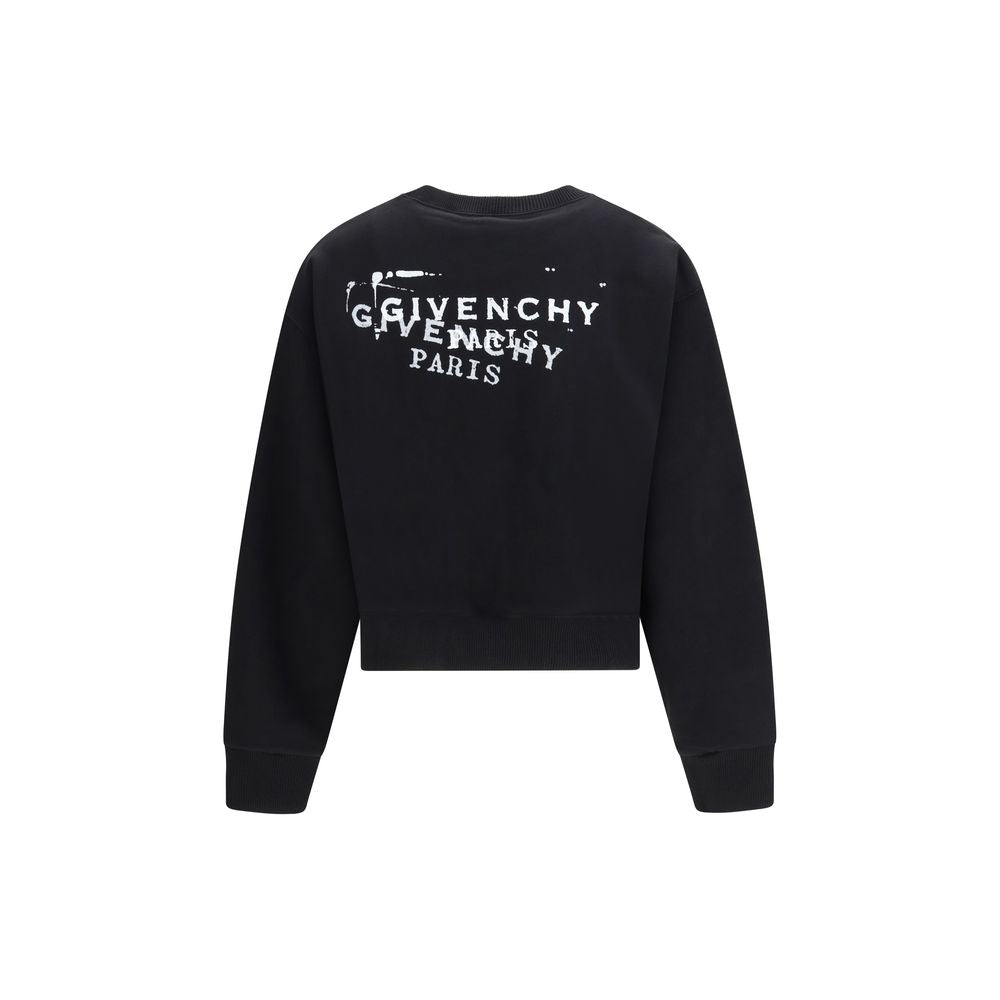 Givenchy Black Cotton Sweatshirt | Regal Royce