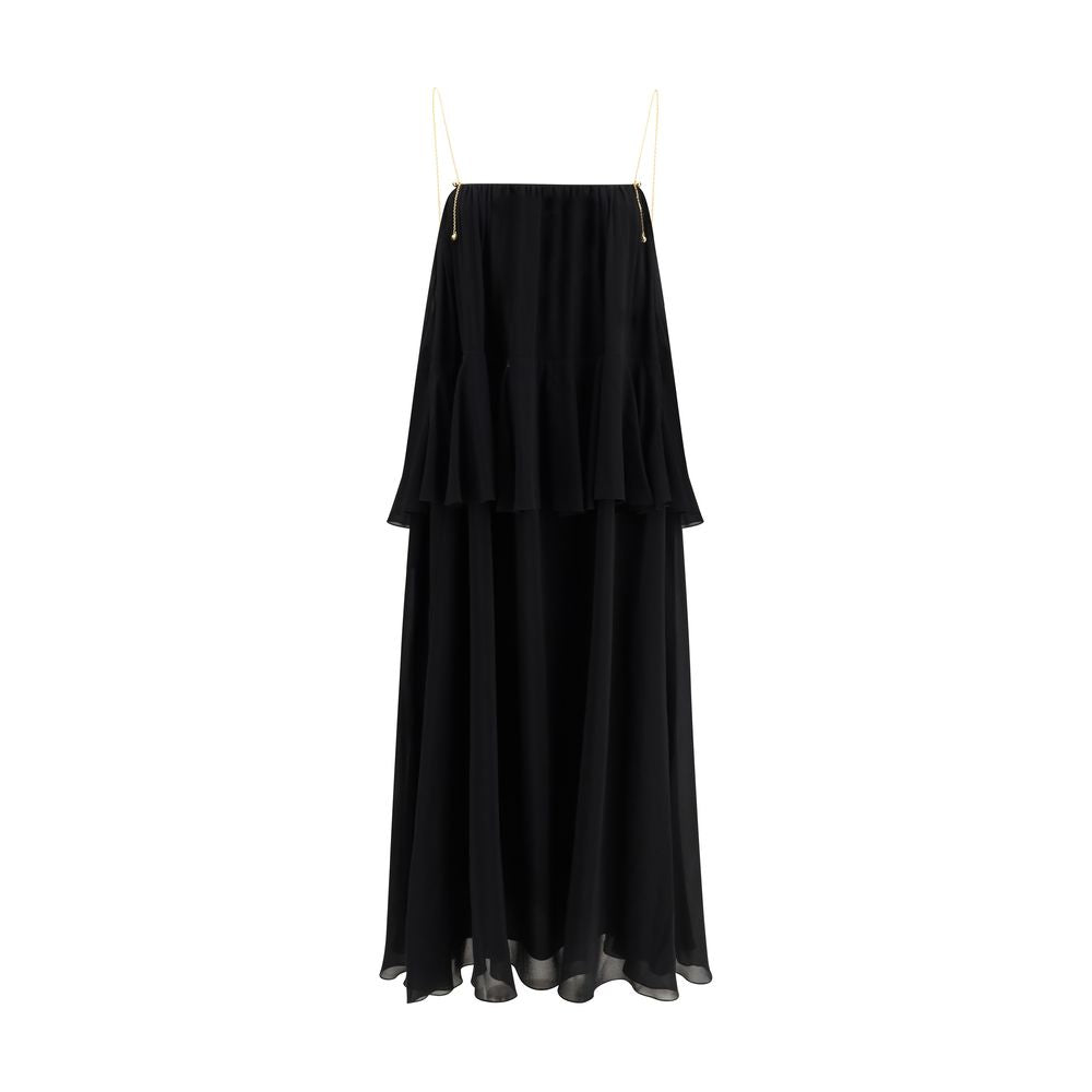 Chloé Black Silk Casual Dress | Regal Royce