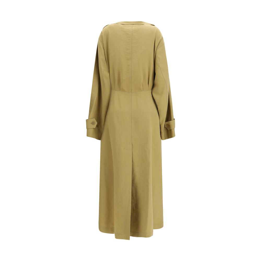 Petar Petrov Beige Lyocell Trench Coat | Regal Royce