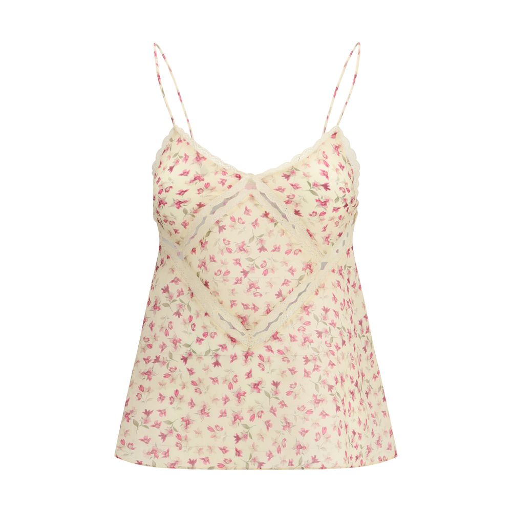 Kristina Ti Multicolor Ramie Top | Regal Royce