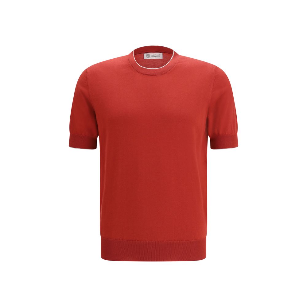 Brunello Cucinelli Multicolor Cotton T-Shirt | Regal Royce