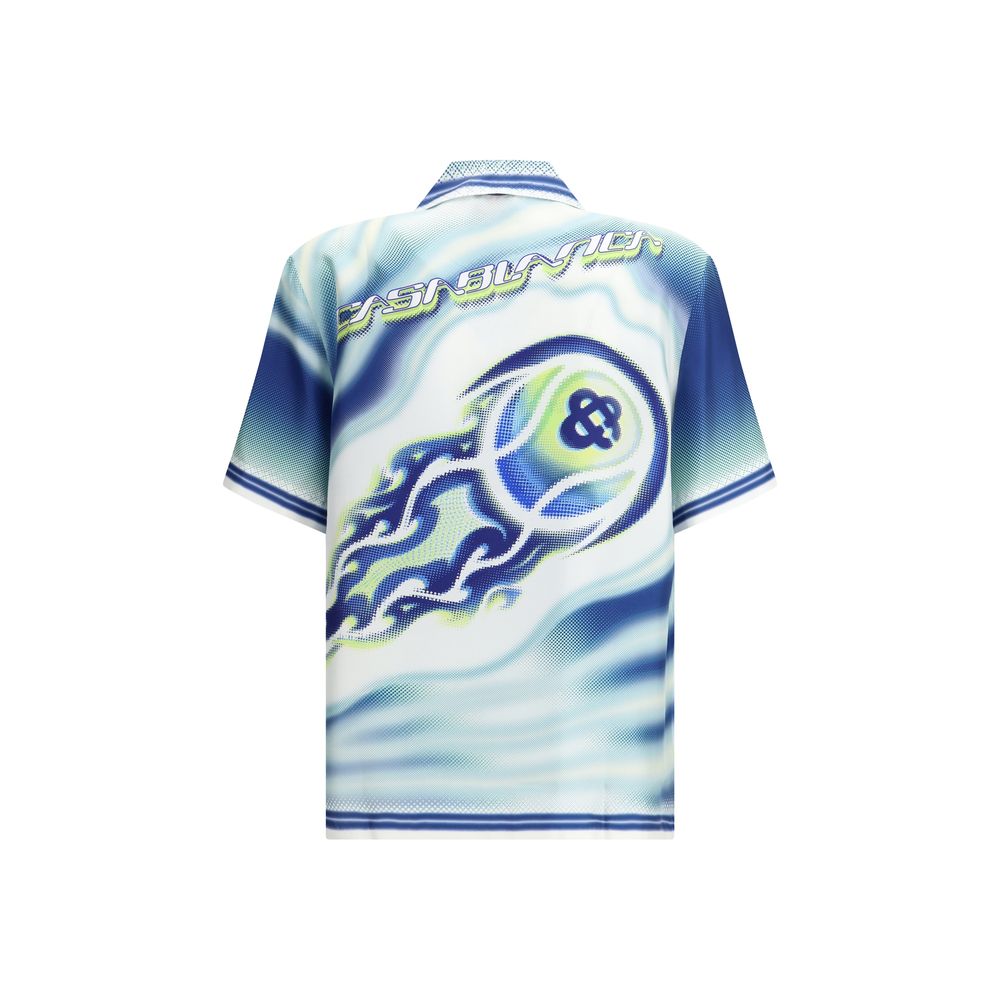 Casablanca Multicolor Silk Dress Shirt | Regal Royce