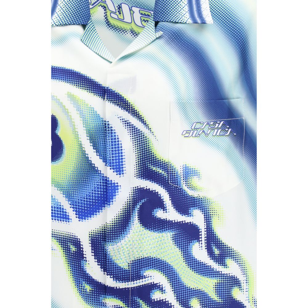 Casablanca Multicolor Silk Dress Shirt | Regal Royce