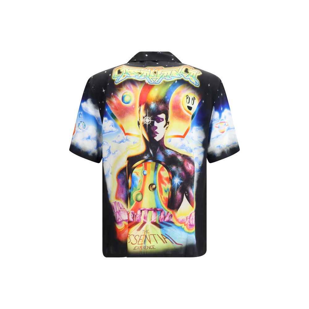 Casablanca Multicolor Silk Pattern Shirt | Regal Royce