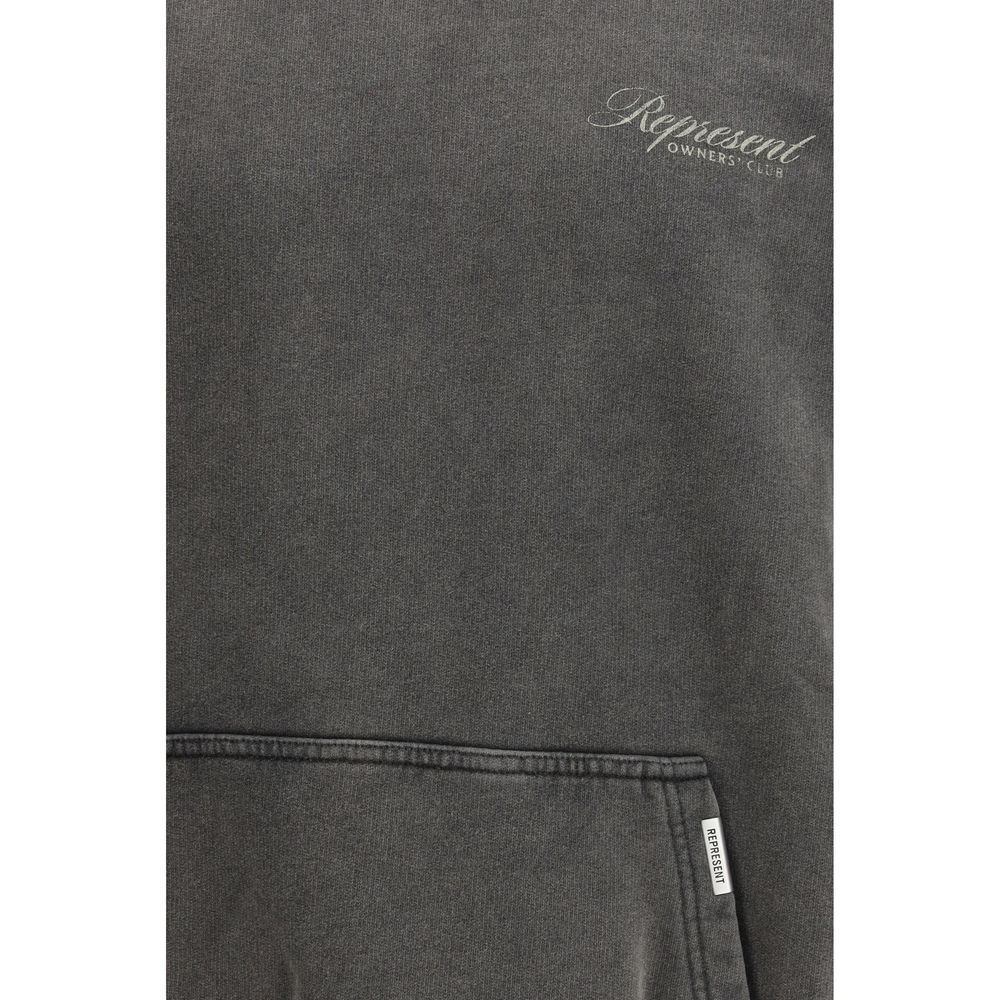 Represent Gray Cotton Sweatshirt | Regal Royce