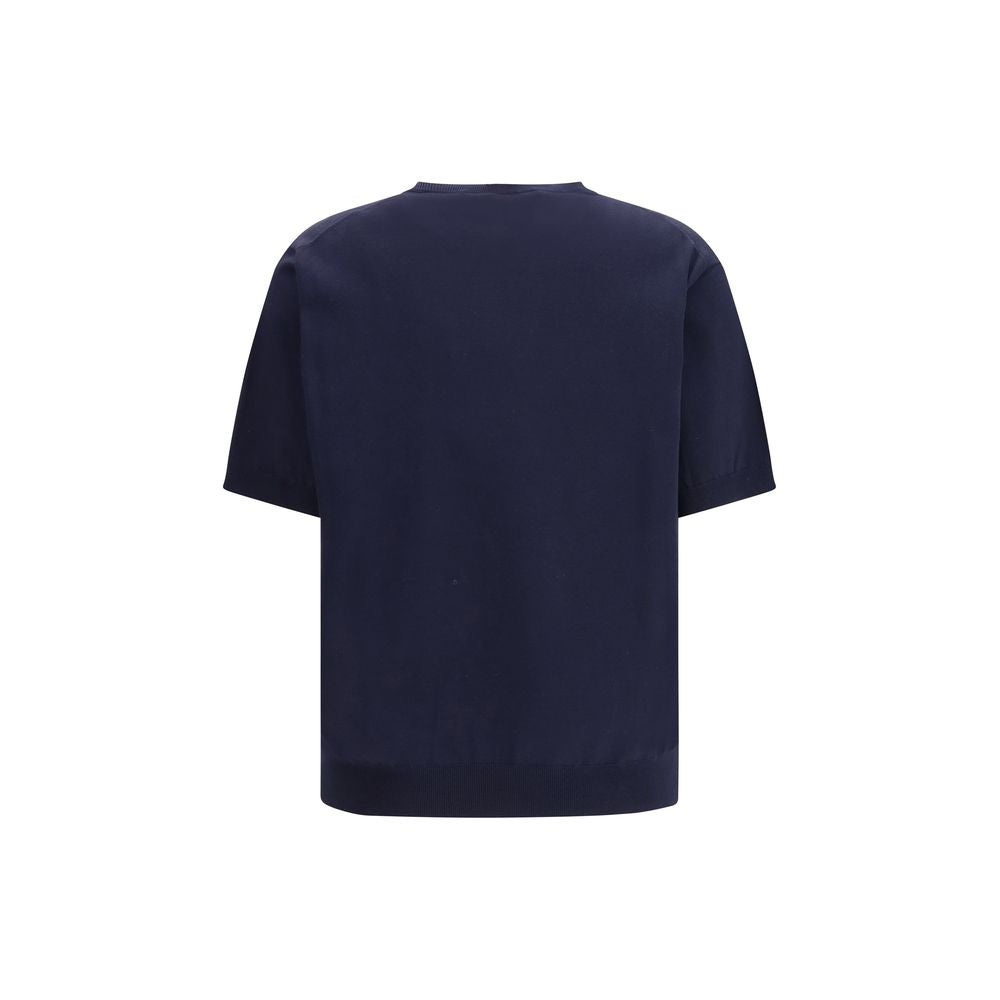 Prada Blue Silk Sweatshirt | Regal Royce