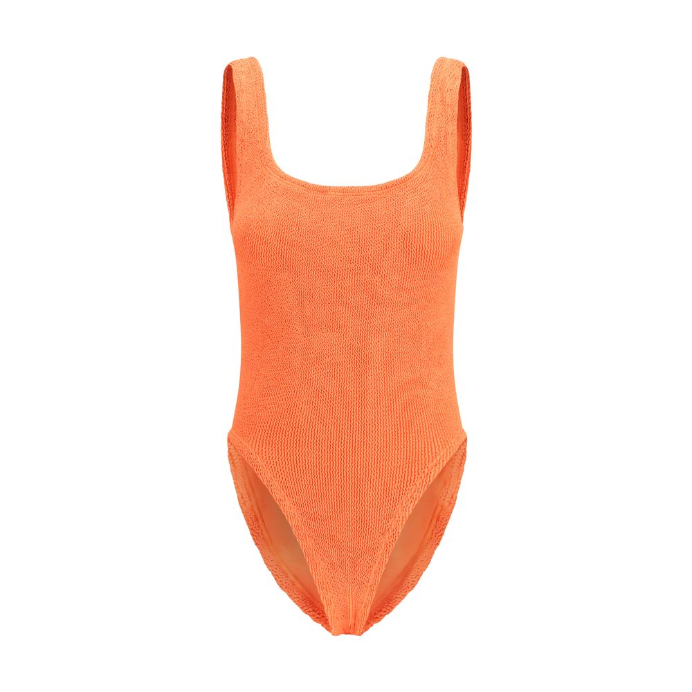 Hunza G Orange Polyester One-Piece Swimsuit | Regal Royce