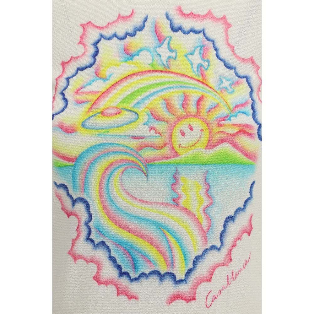 Casablanca Multicolor Cotton T-Shirt | Regal Royce