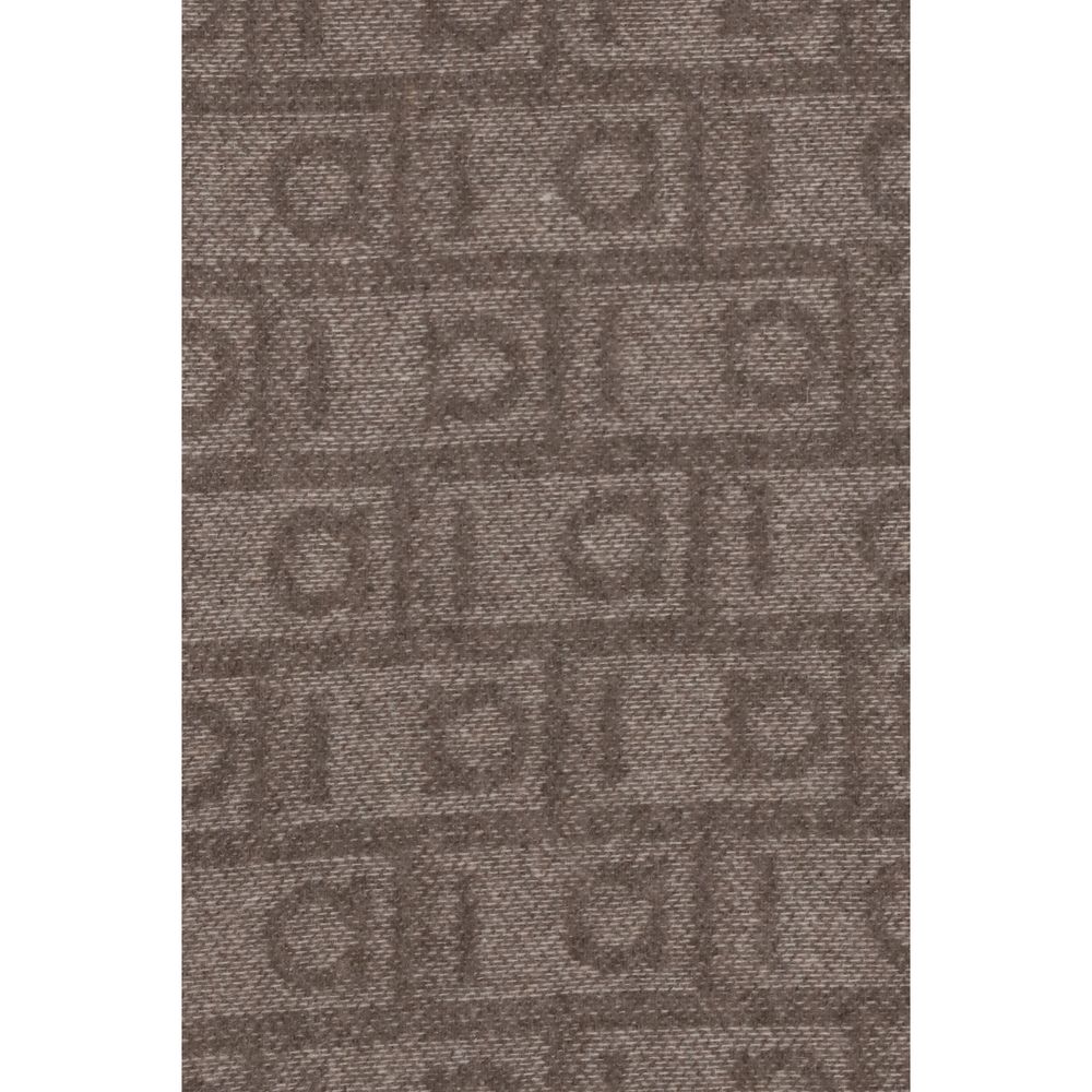 Ferragamo Brown Cashmere Scarf | Regal Royce