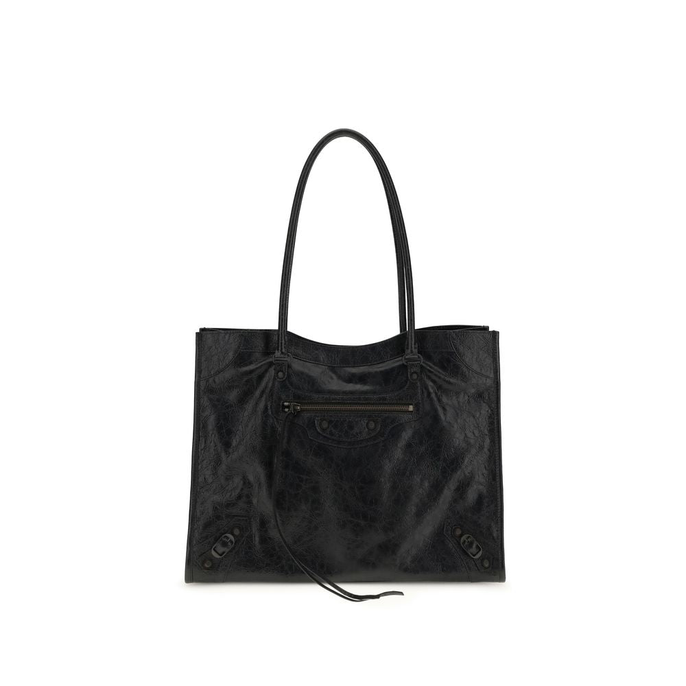 Balenciaga Black Lamb Ovis Aries Aries Shoulder Bag | Regal Royce