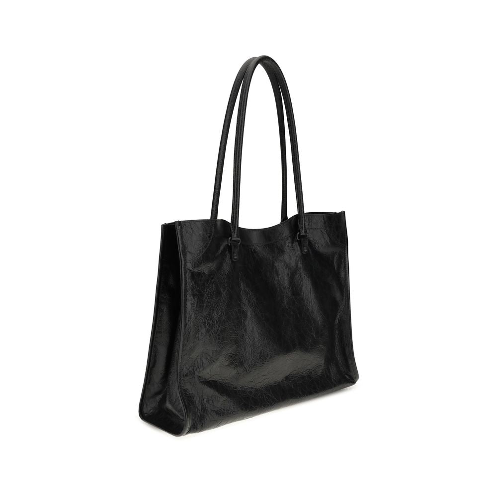 Balenciaga Black Lamb Ovis Aries Aries Shoulder Bag | Regal Royce