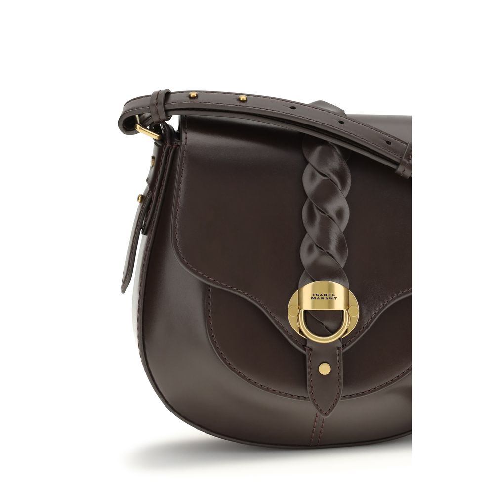 Isabel Marant Brown Calf Leather Bos Taurus Shoulder Bag | Regal Royce