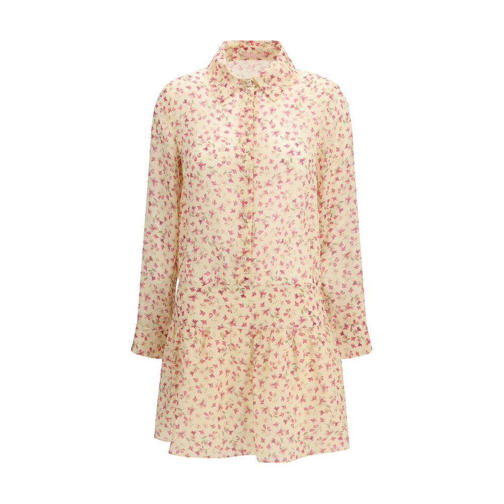 Kristina Ti Multicolor Ramie Casual Dress | Regal Royce